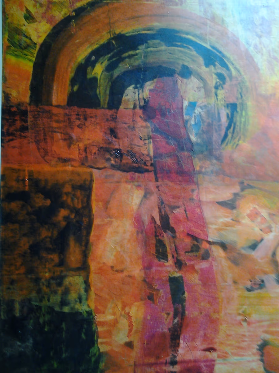 The horizon, 2001, 60x80cm
