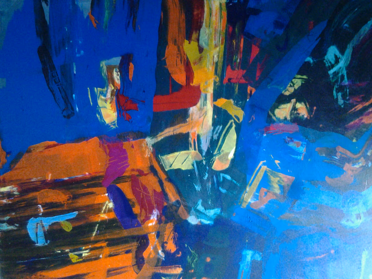 An echo, 2007, 100x80cm