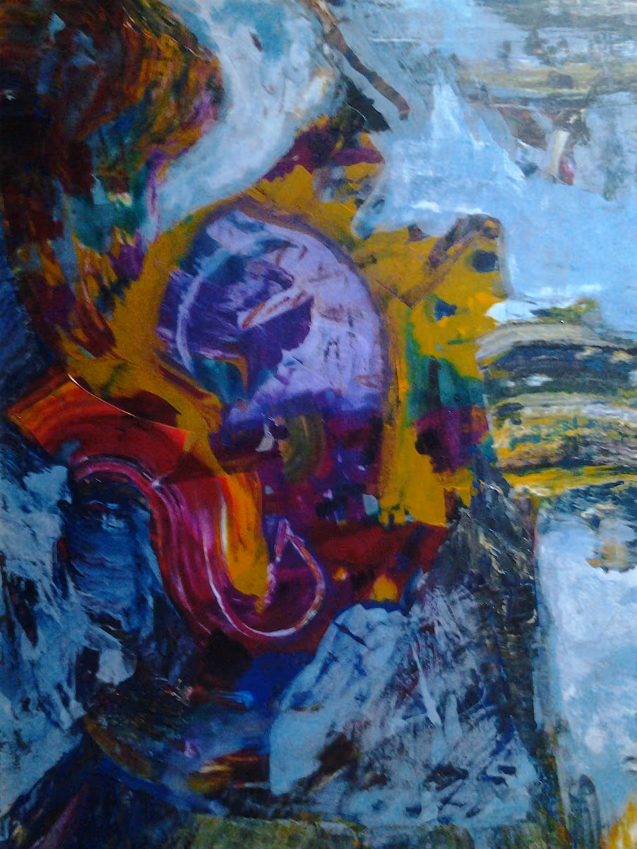 The wind, 2005, 80x100cm