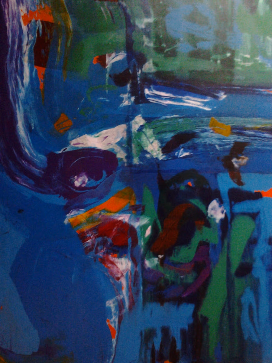 Water bird, 2006, 80x100cm