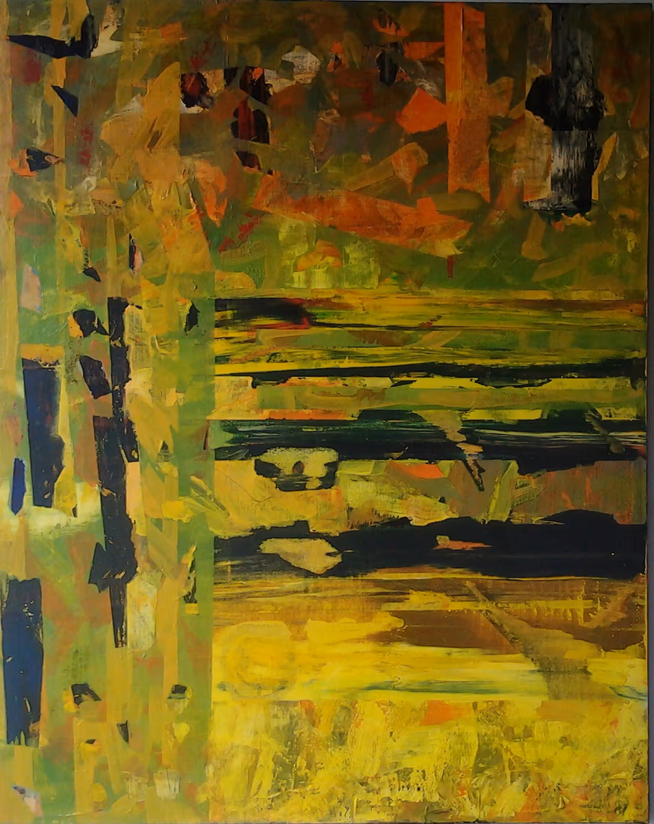 Foliage, 2000, 80x100cm