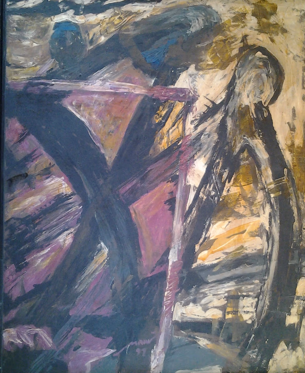 Tango, 1991, 80x100cm
