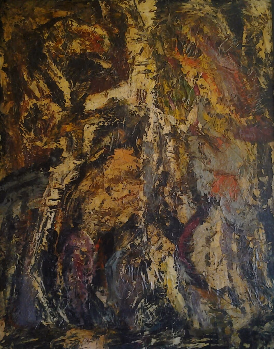 The path is the power, 1991, 80x100cm