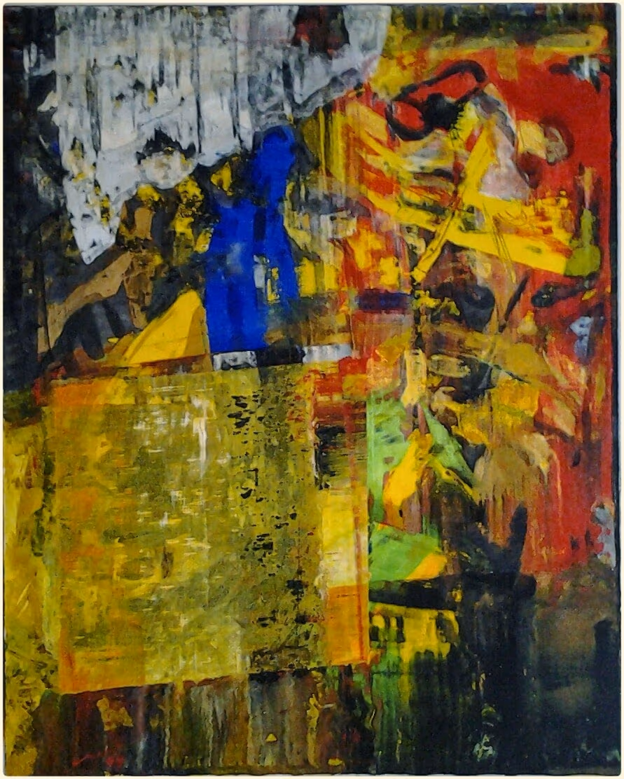 In the lee of the blue cop, 2005, 80x100cm