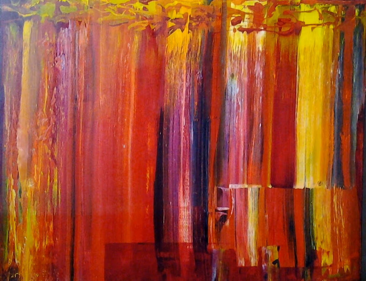 Gold rush, 2014, 100x80cm