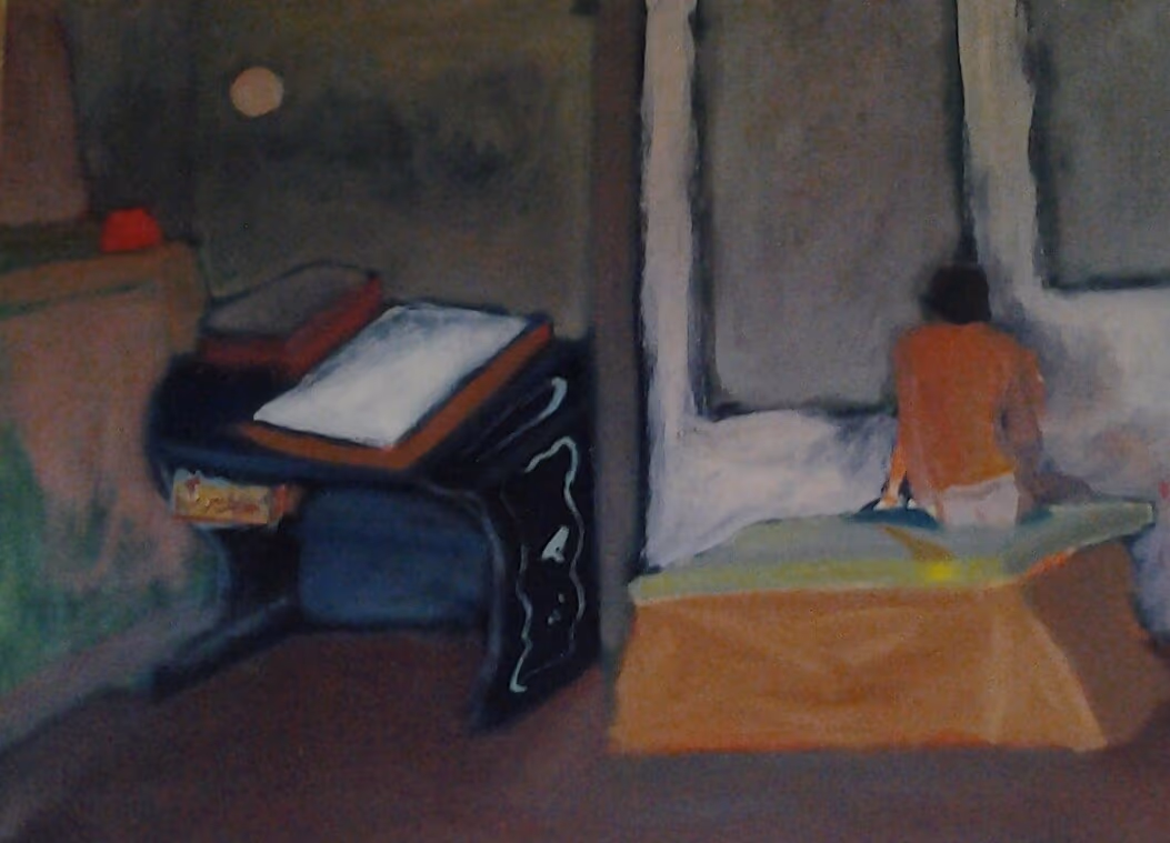 Desk, 1977, 95x70cm