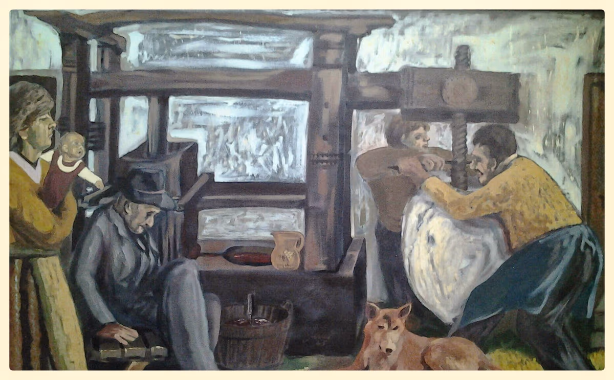 Pressing, 1985, 130x80cm