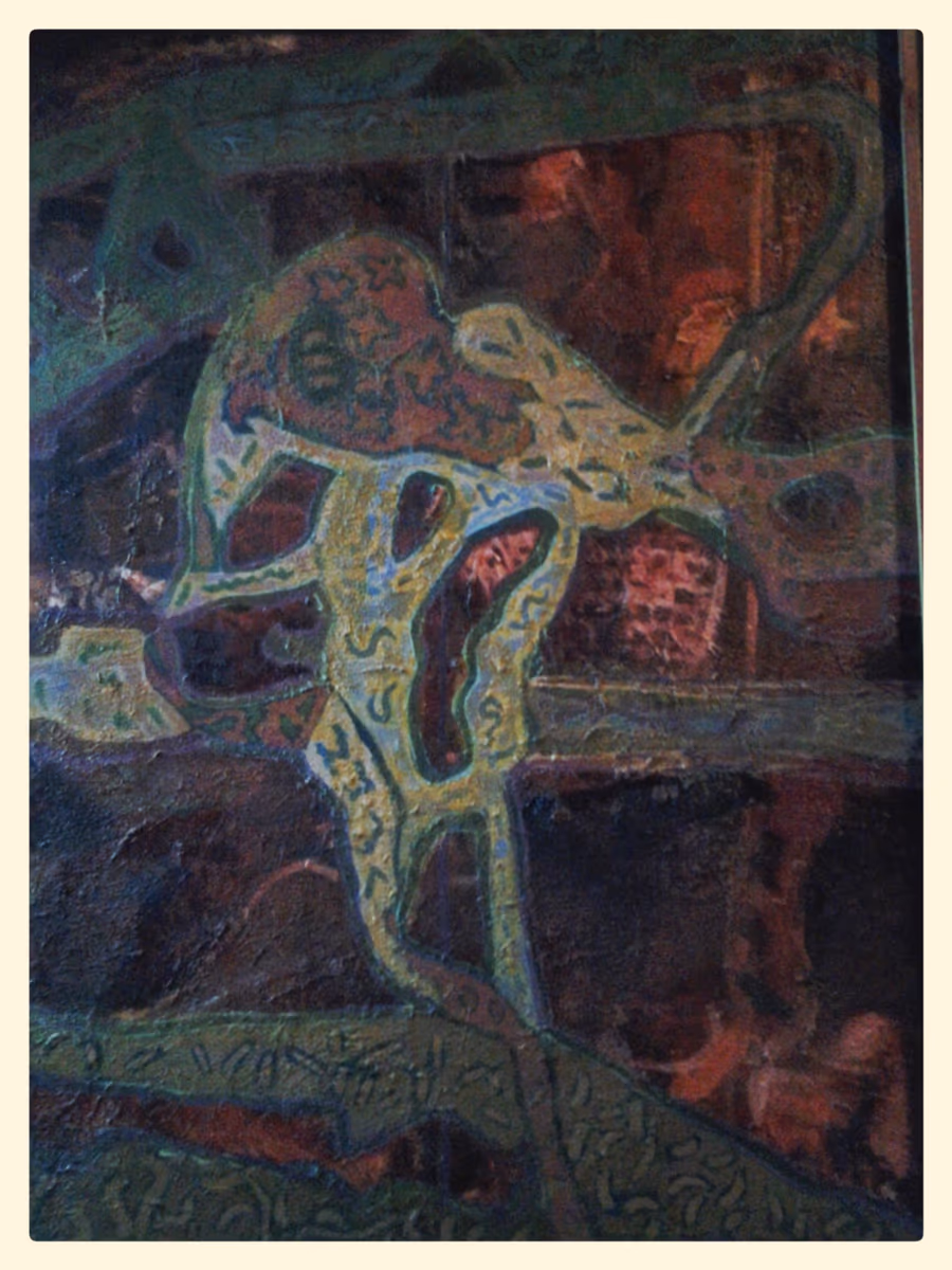 A bird, 1991, 95x125cm