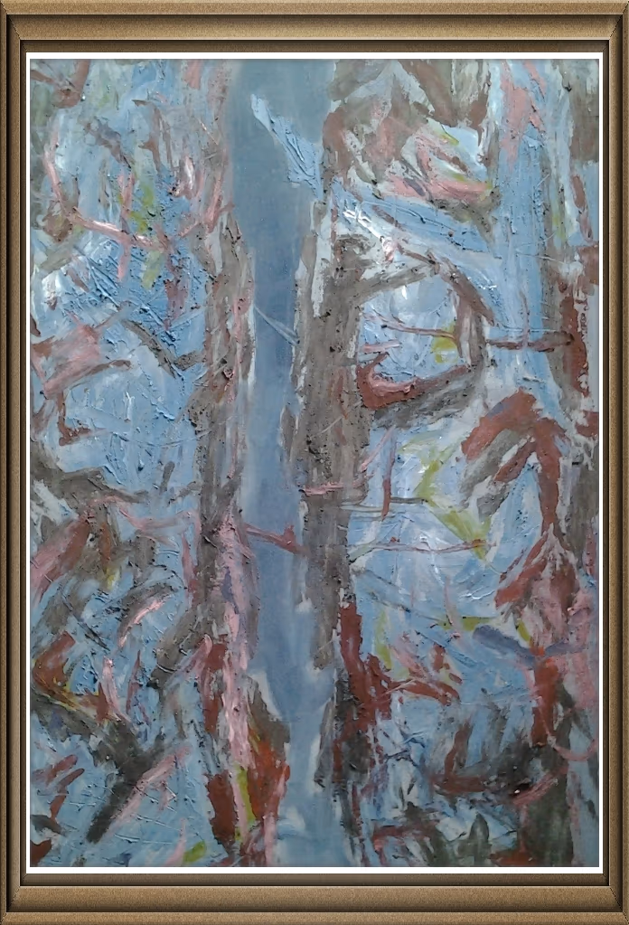 Street St. Deni, 1992, 90x130cm