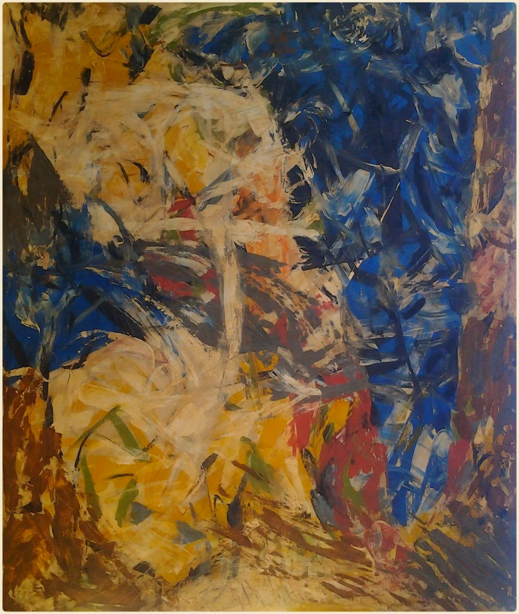 The fog, 1991, 110x130cm