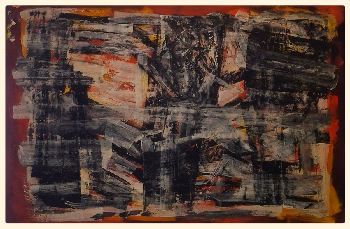 A history of memory, 1992, 130x90cm