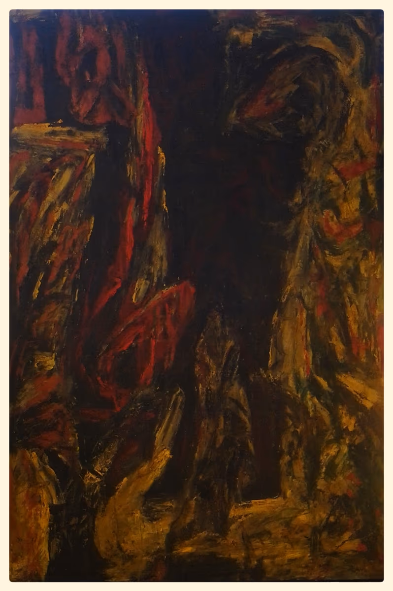 Painter, 1992, 90x130cm