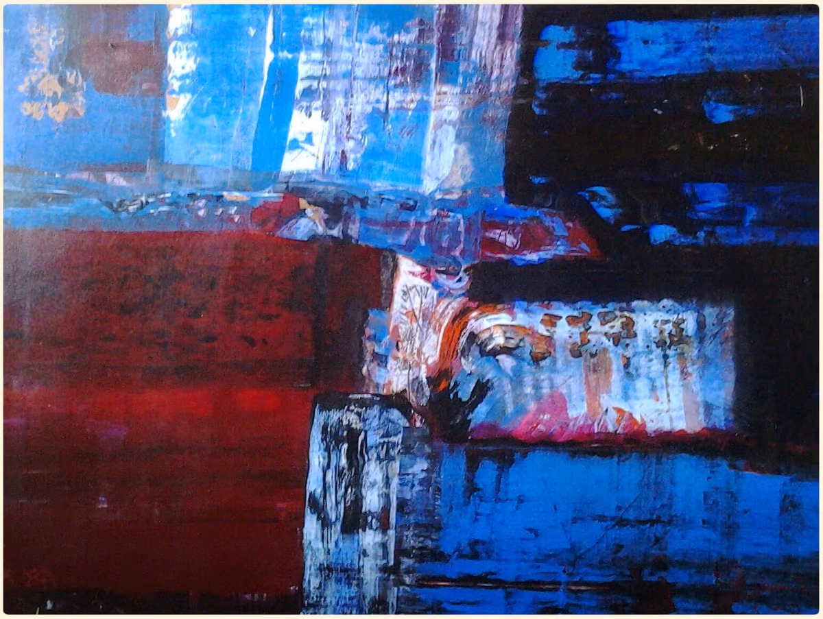 Swimming pool, 2006, 120x90cm
