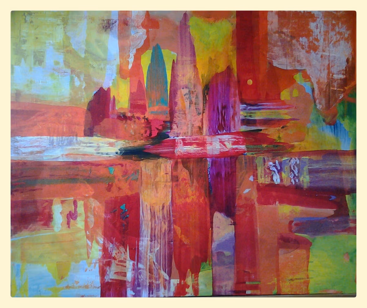 A little sun, 2005, 120x100cm