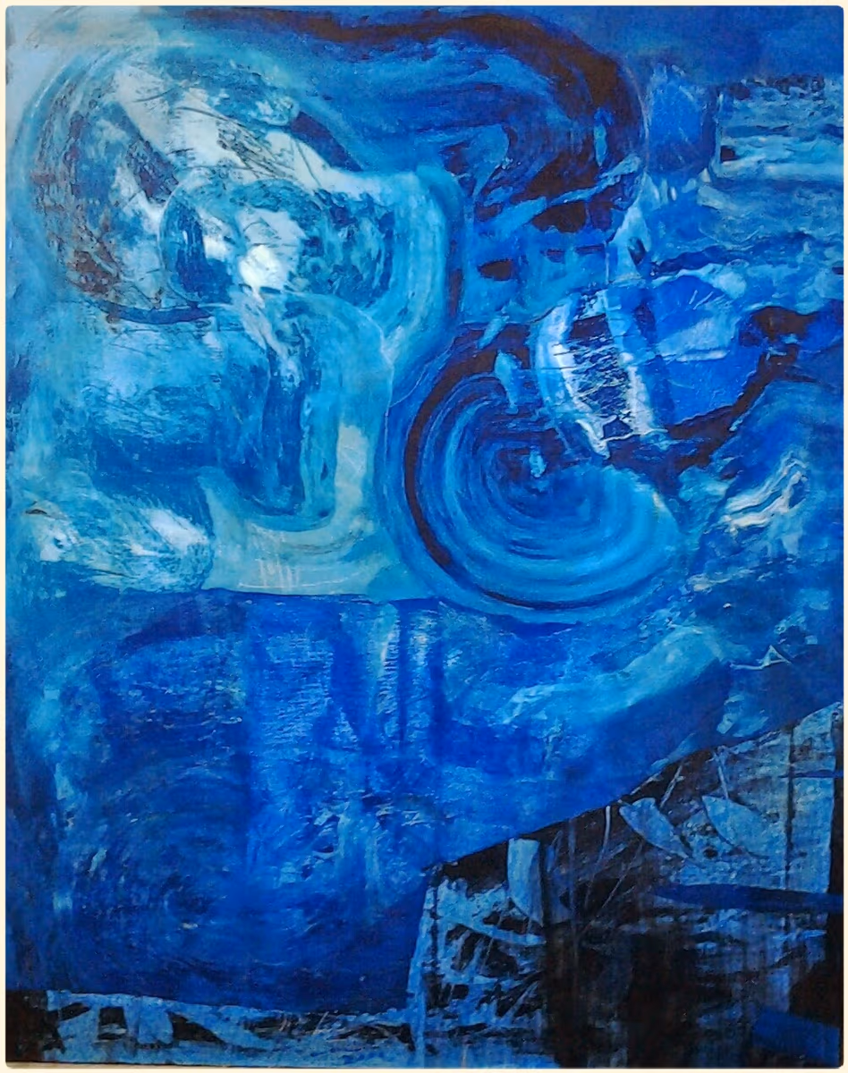 Waves, 2000, 80x100cm