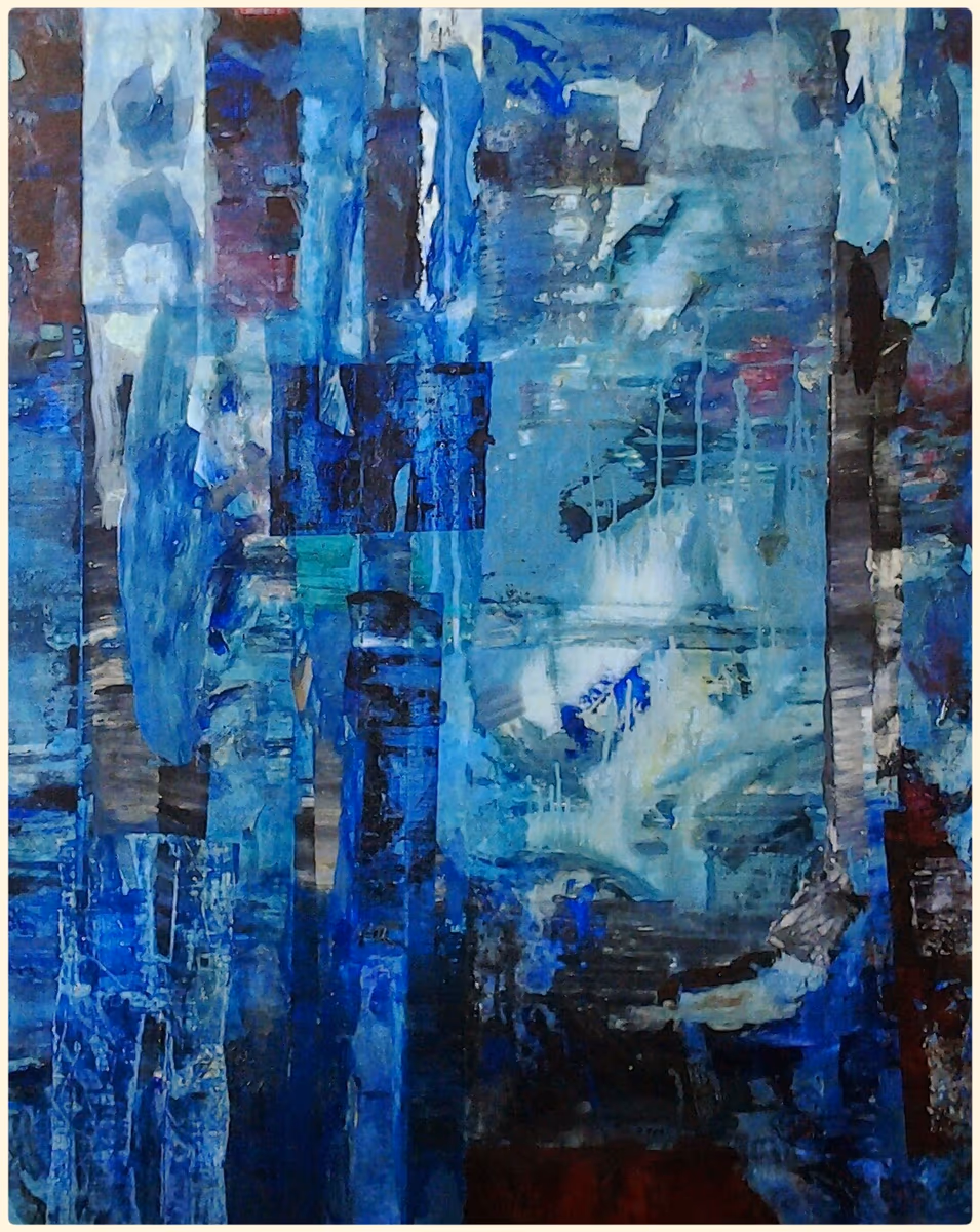 A lake, 2000, 80x100cm
