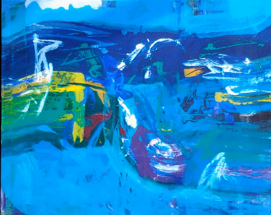 Awakening, 2006, 100x80cm