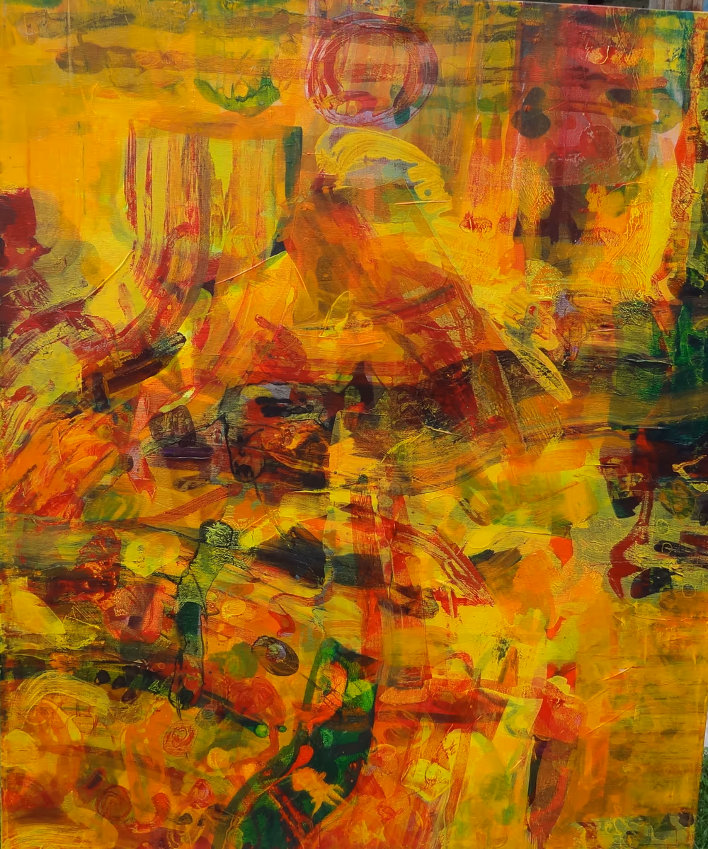An open book, 2014, 80x100cm