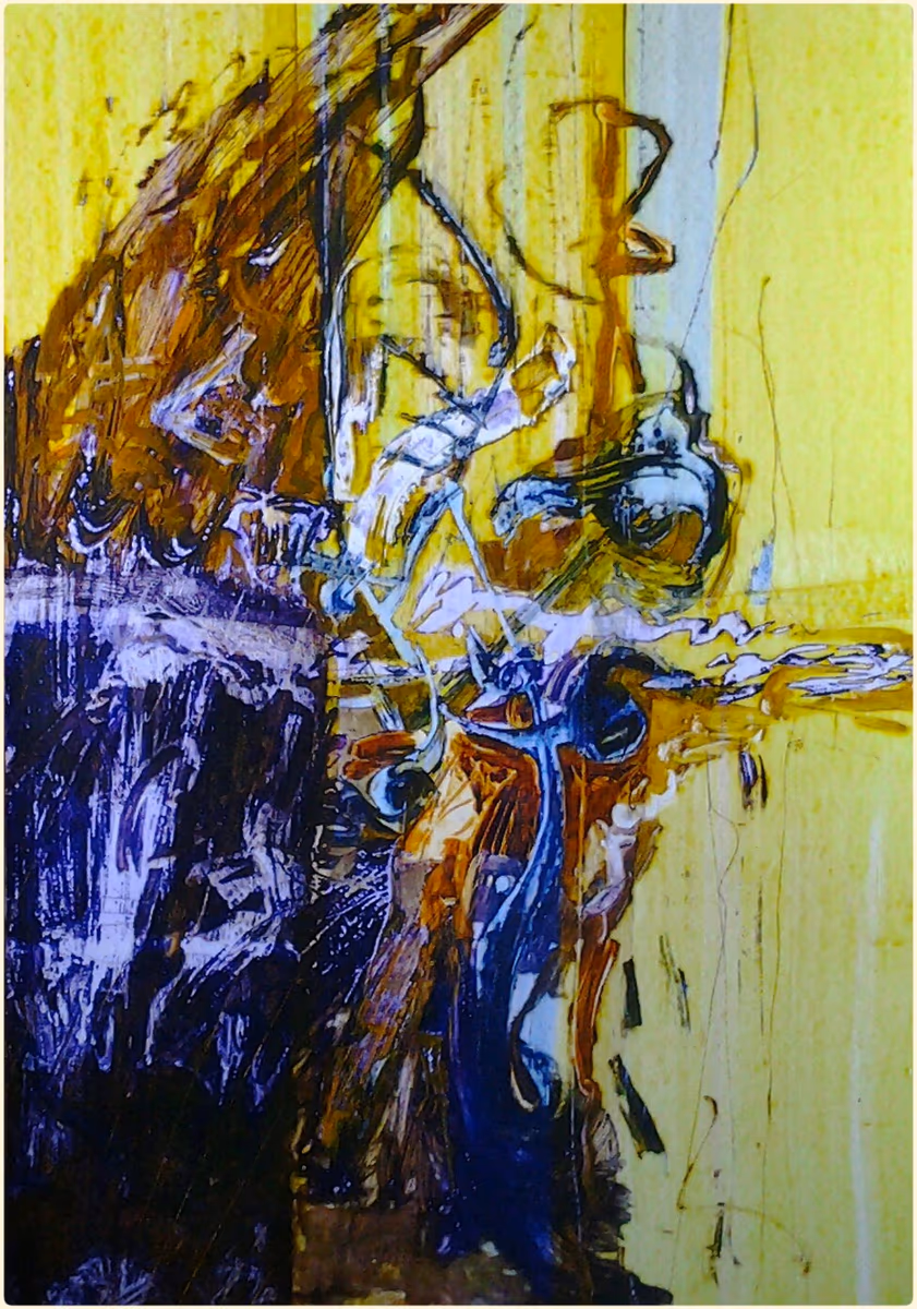 Hidden Duck, 2003, 70x100cm