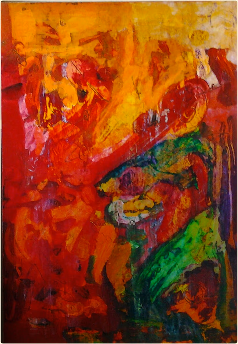 Birth of a child, 2009, 70x100cm