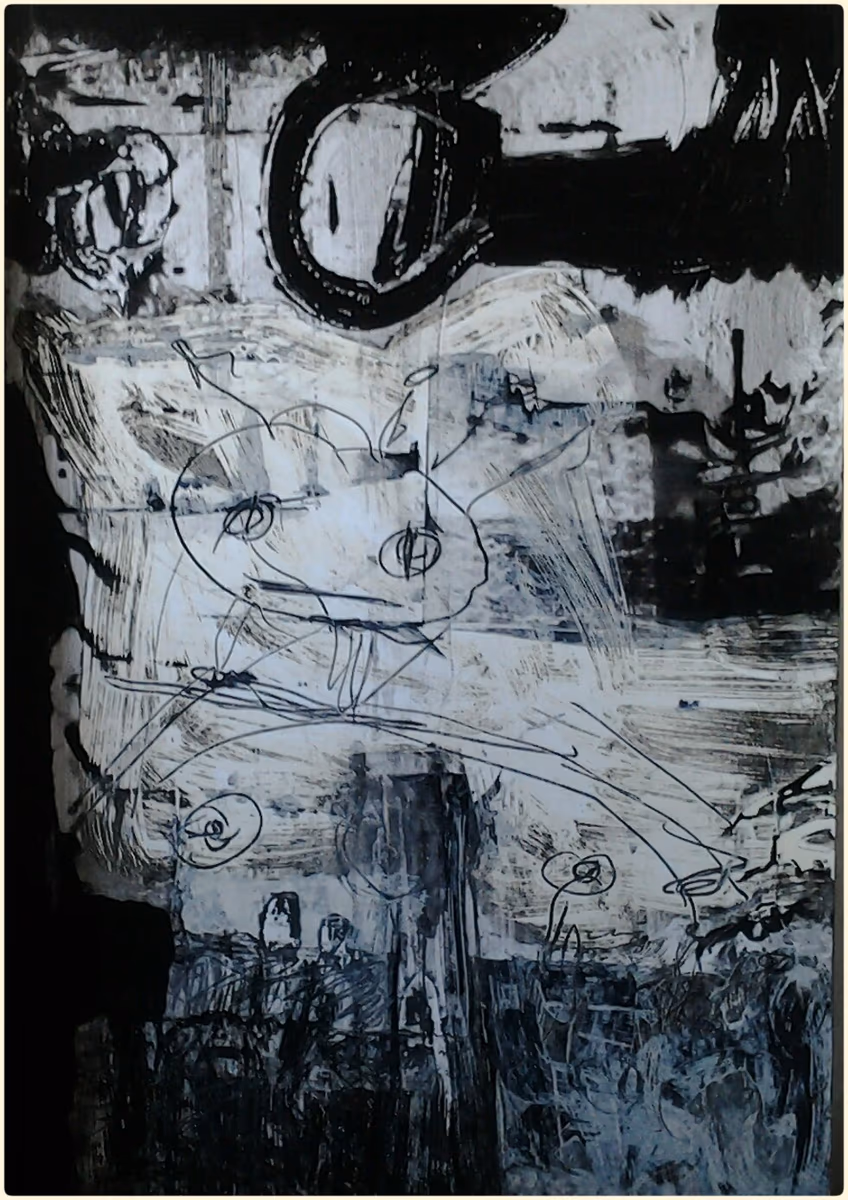 A little spaceman, 2009, 70x100cm