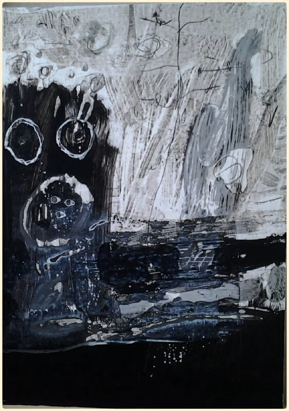 Winter bird, 2008, 50x70cm