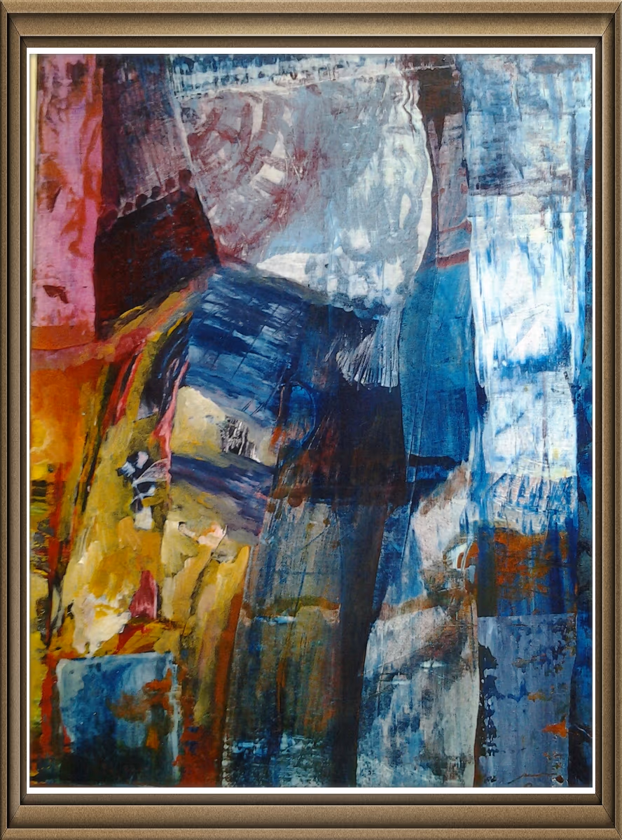A walk, 2003, 60x80cm