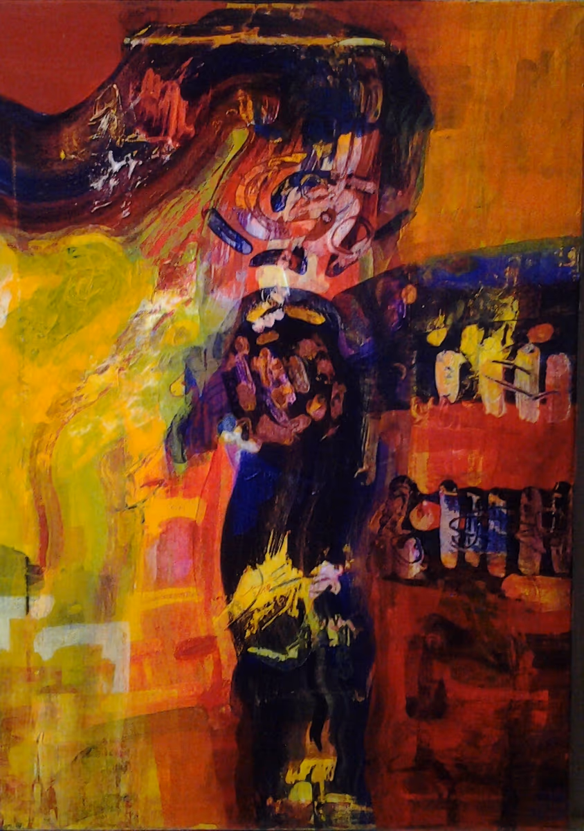 Spring has long legs, 2010, 50x70cm