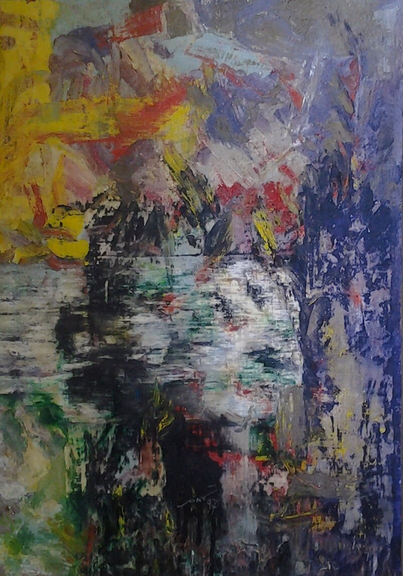 By the water, 1997, 50x70cm