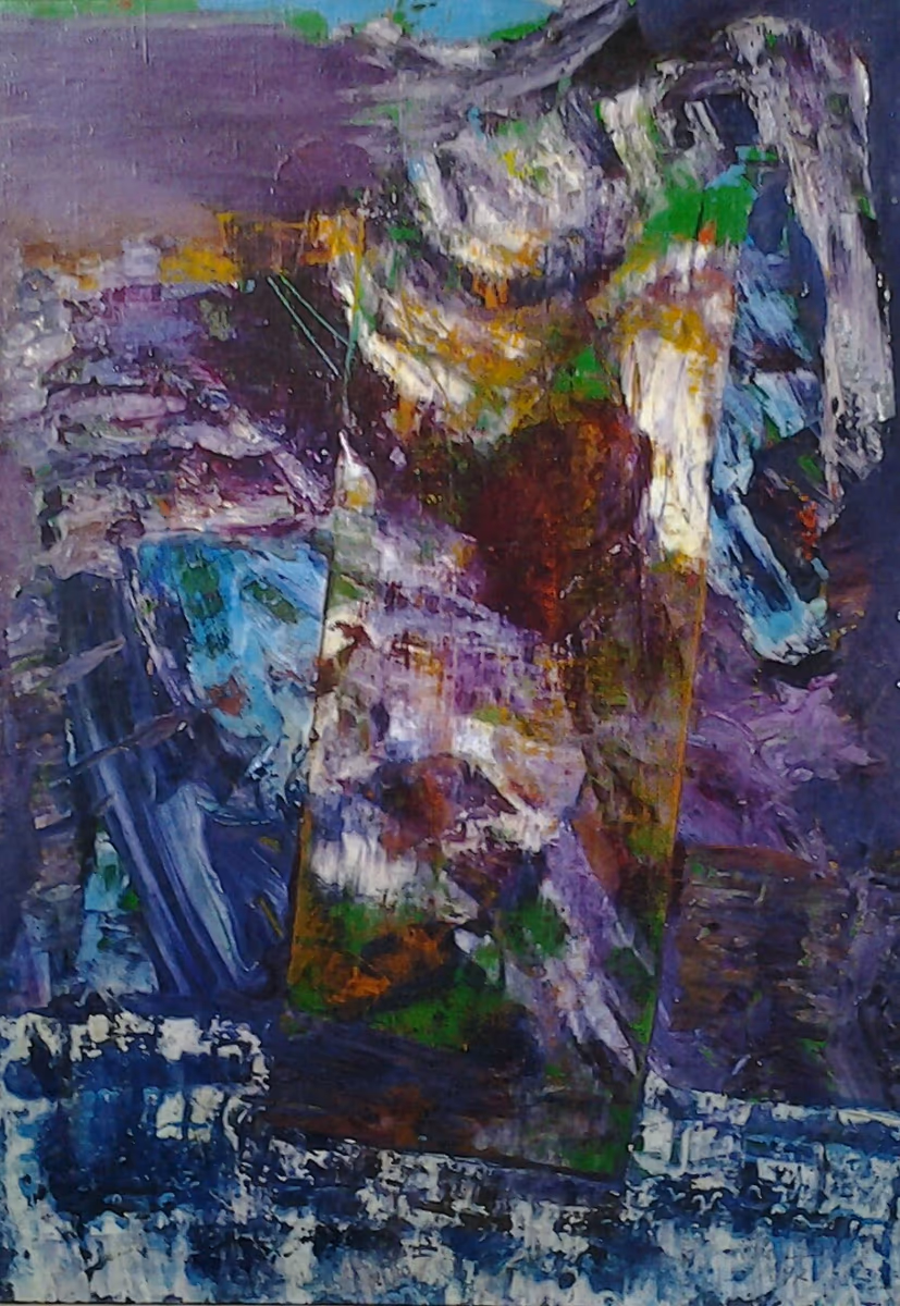 Flowering Hill, 1997, 50x70cm
