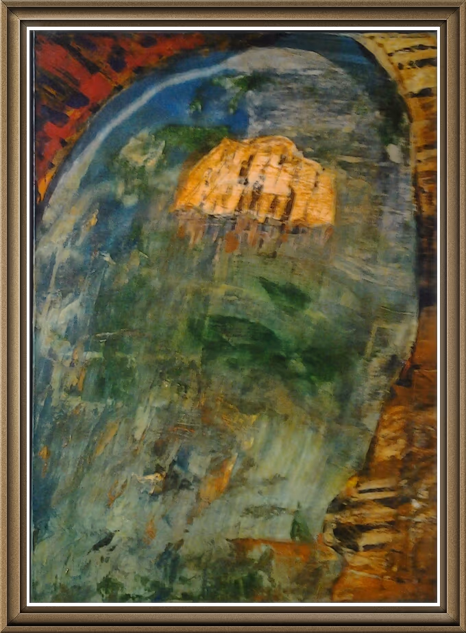 The spring of Studene, 1998, 50x70cm