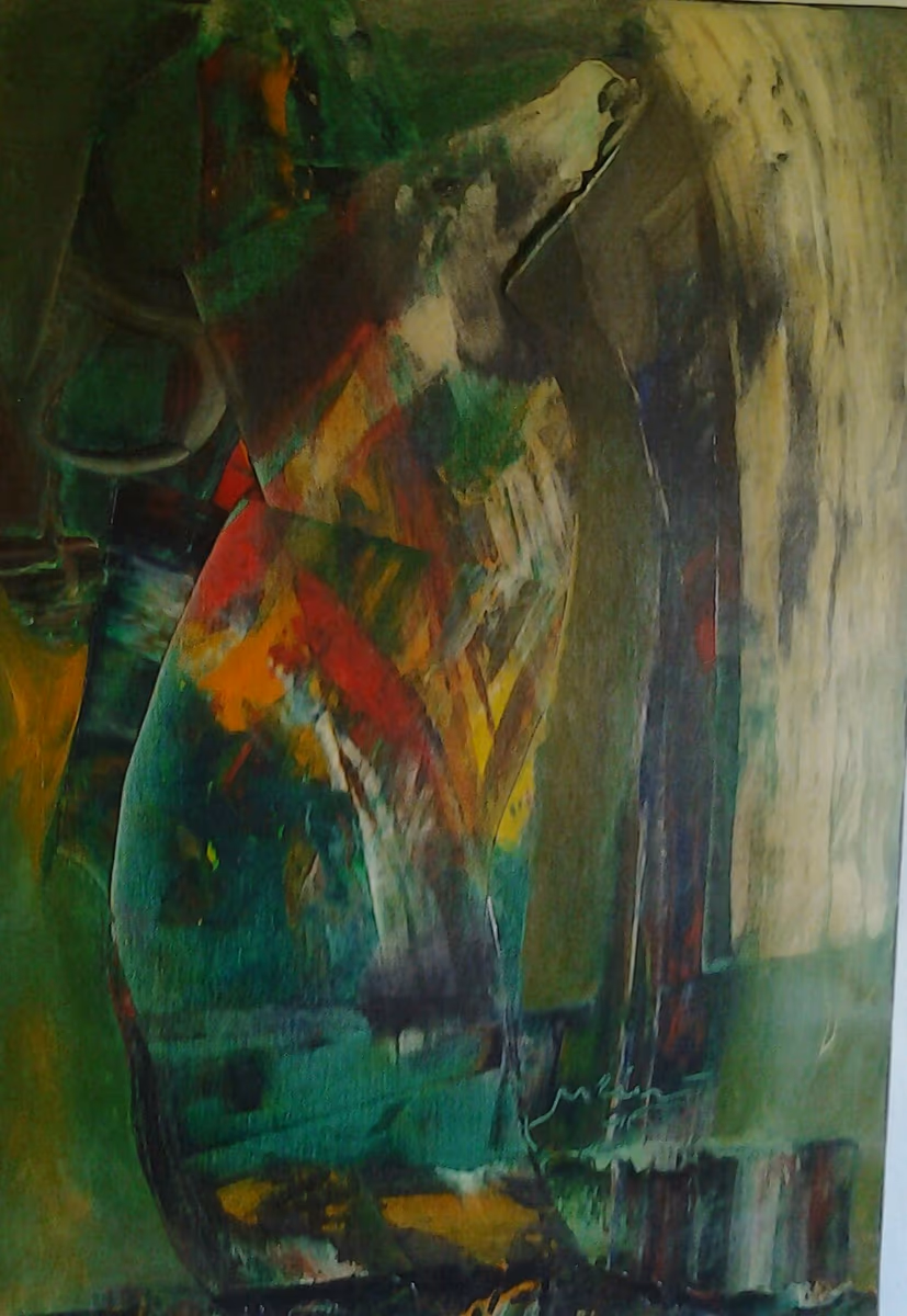 Indian horse, 1996, 50x70cm
