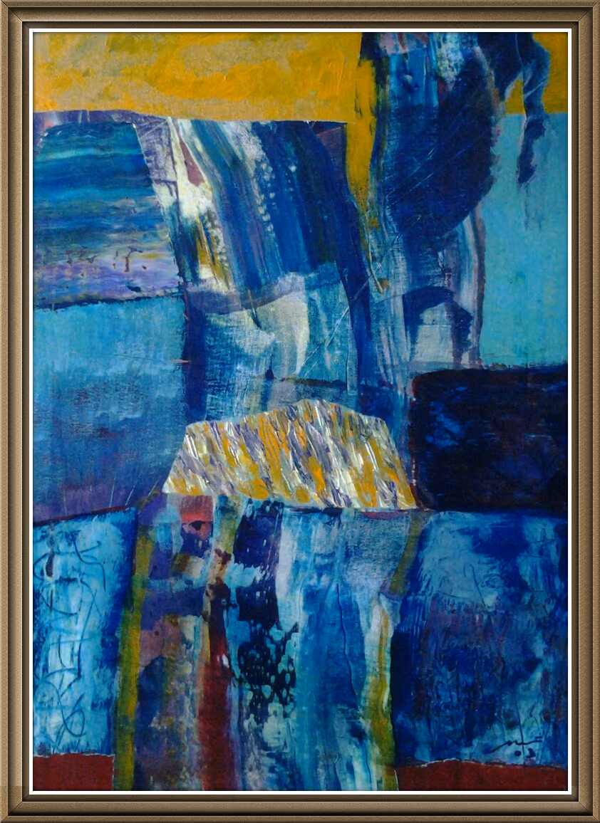 The island, 2003, 50x70cm