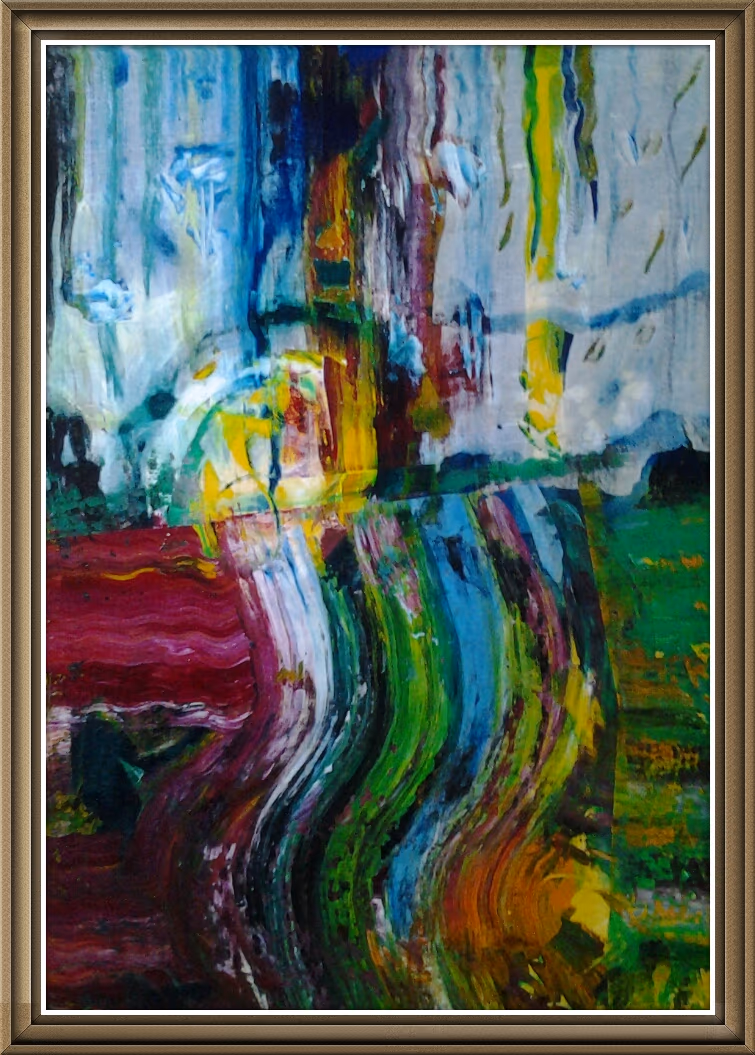 Forest path, 2005, 50x70cm