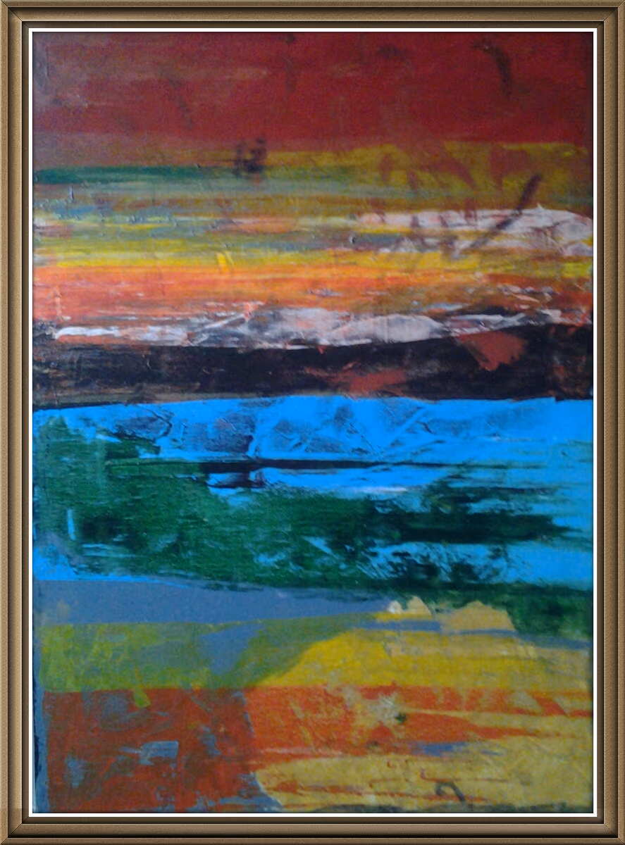A lake, 2005, 50x70cm