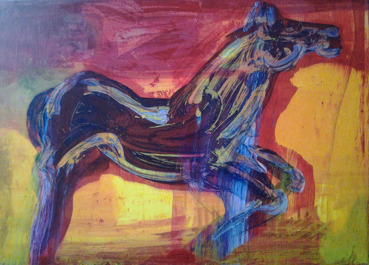 Suitor, 2009, 70x50cm