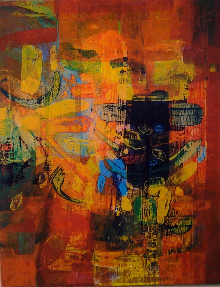 Golden gazelle, 2012, 55x70cm