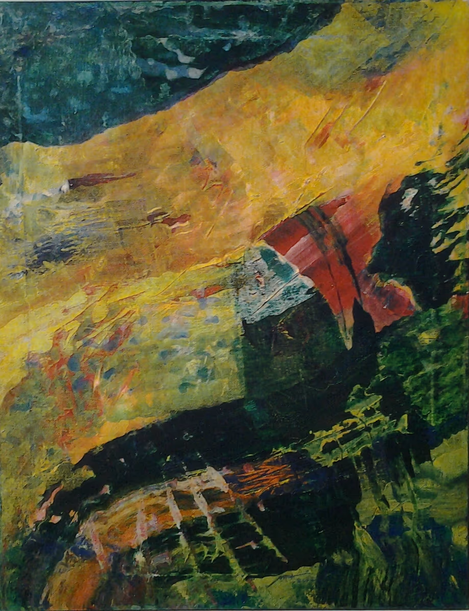 Valley, 2002, 55x70cm