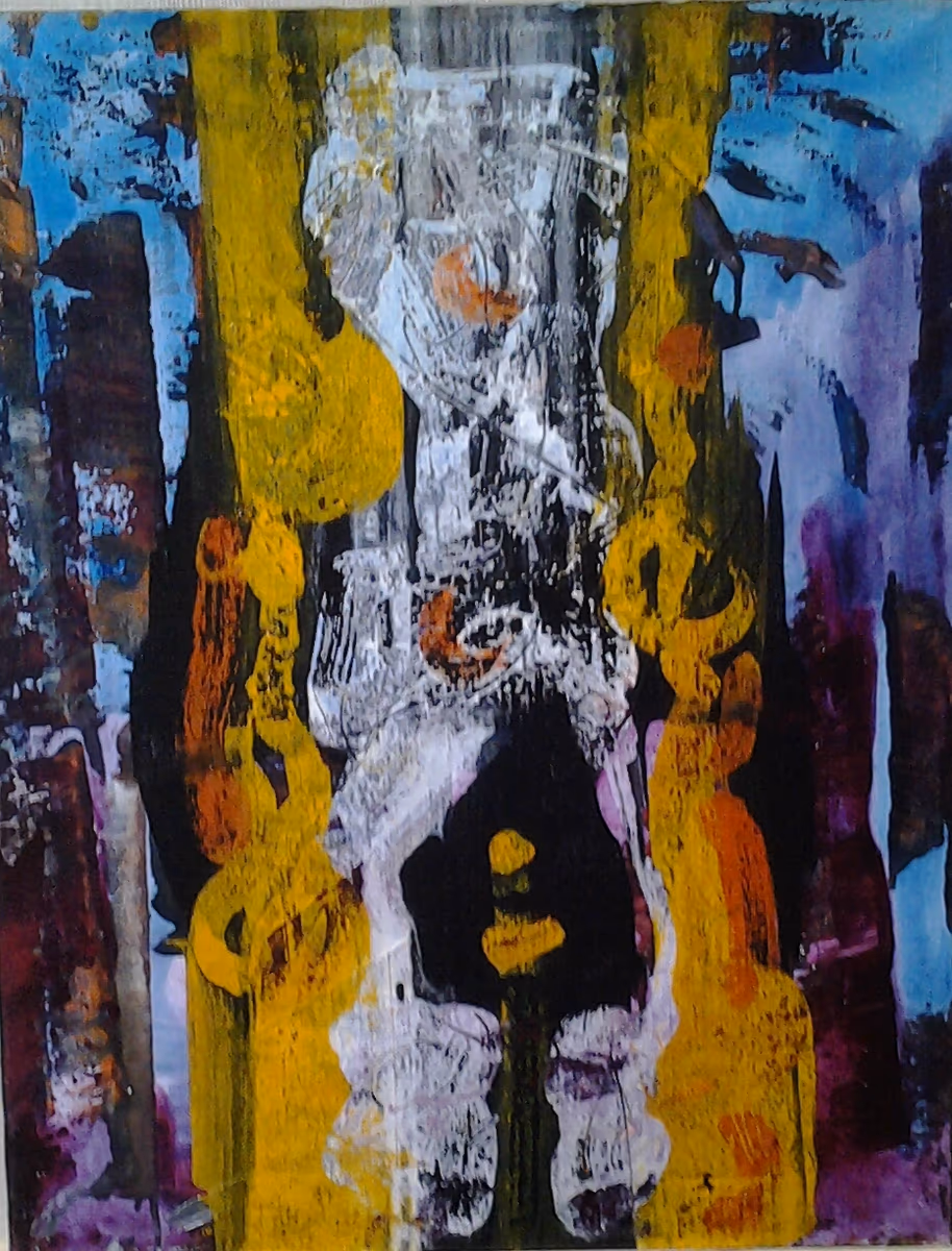 Bird house, 1996, 55x70cm