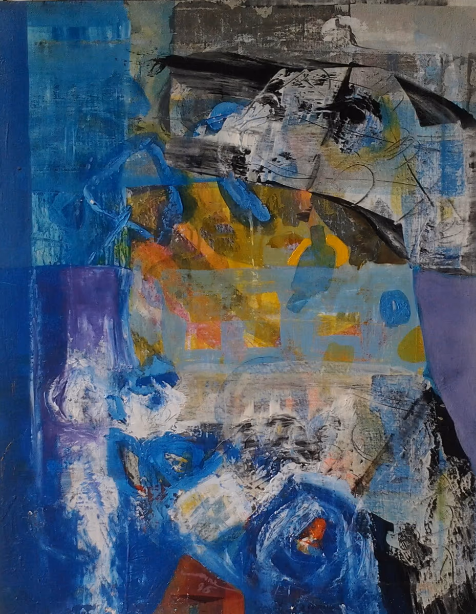 Swans, 1996, 55x70cm
