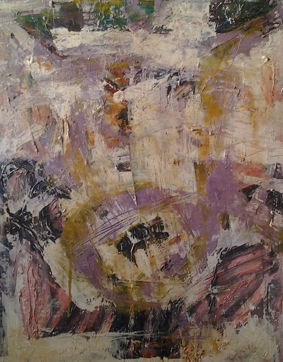 A bundle of dry branches, 1992, 55x70cm