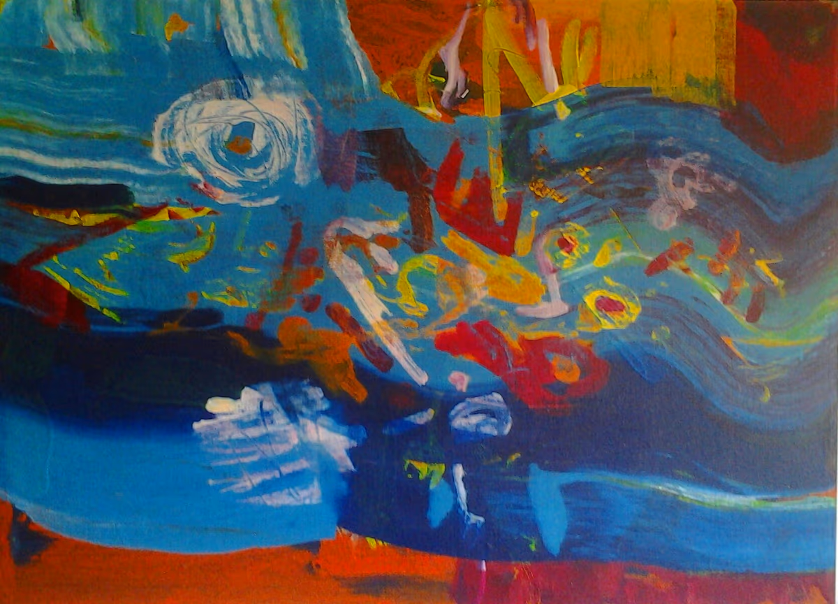 Rock Otočec, 2006, 70x50cm
