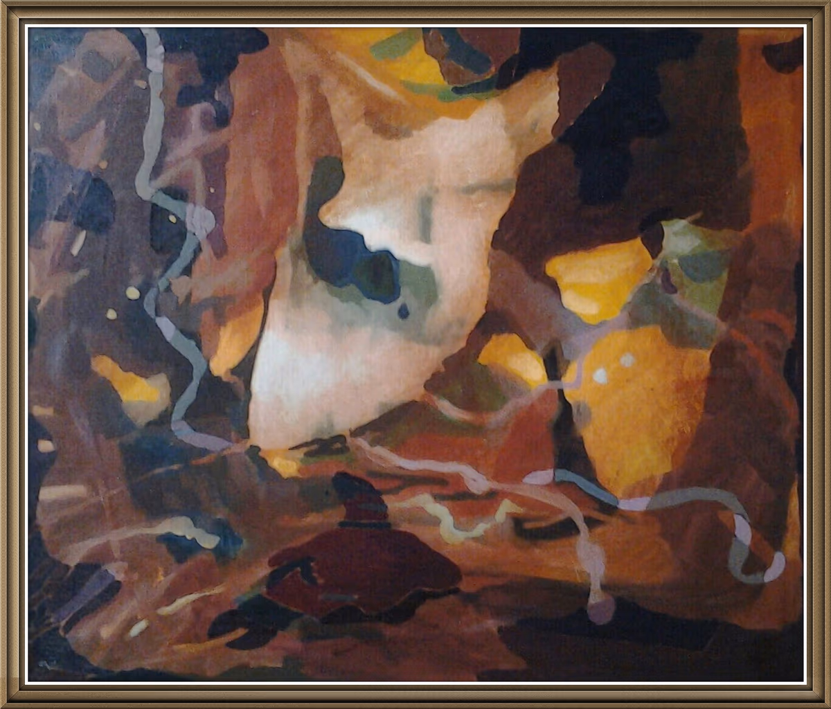 The underground, 1990, 60x50cm