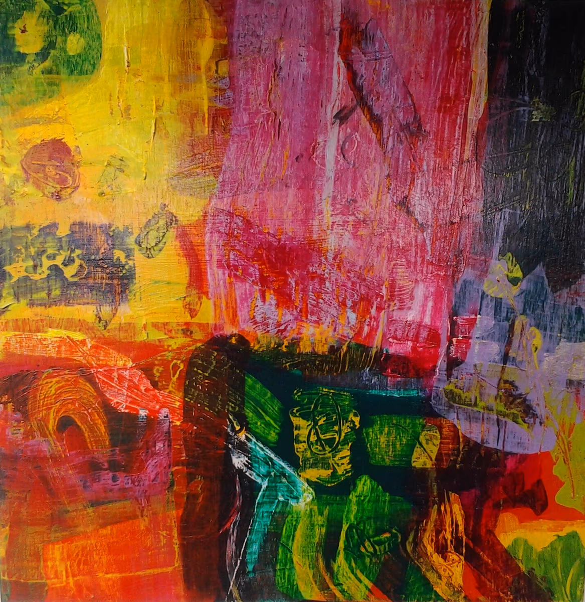 Everyone finds their own haven, 2008, 50x50cm