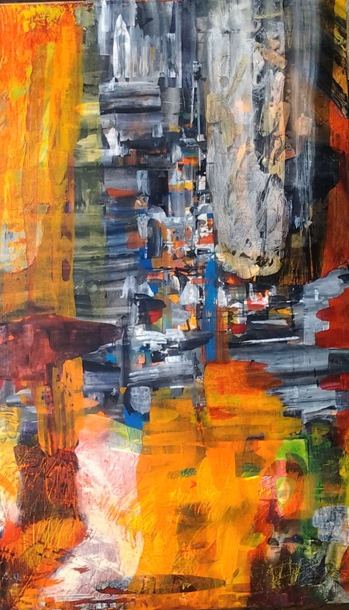 2. PART OF THE PICTURE, Cornfield, 2008, 120x200cm