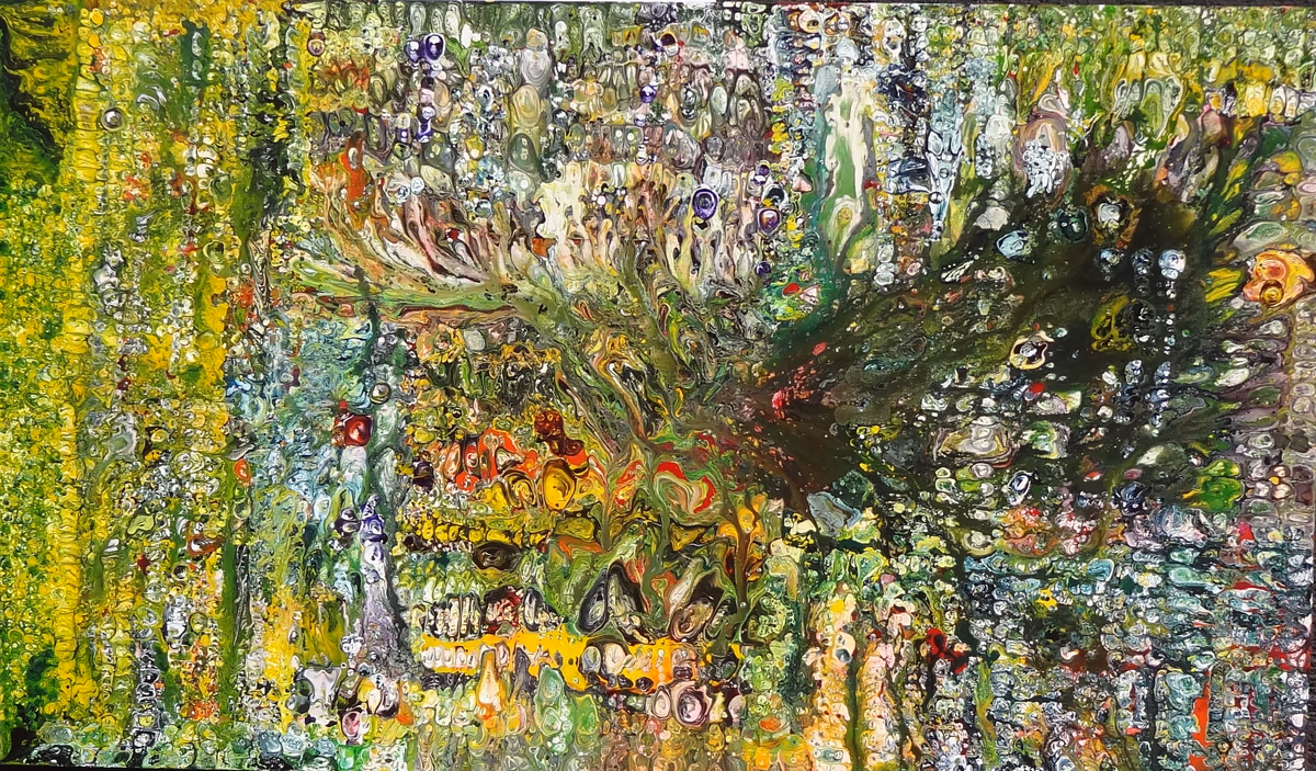 Fossils, 2012, 200x120cm