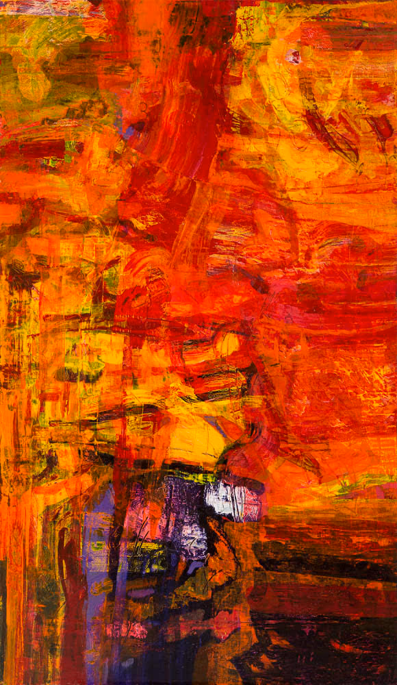 The Singing Miner, 2010, 110x190cm