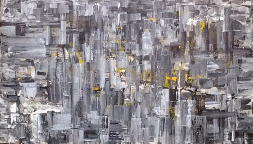 The last moments of a forgotten day, 2009, 190x110cm