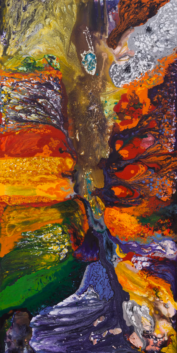 Canyon, 2001, 100x200cm