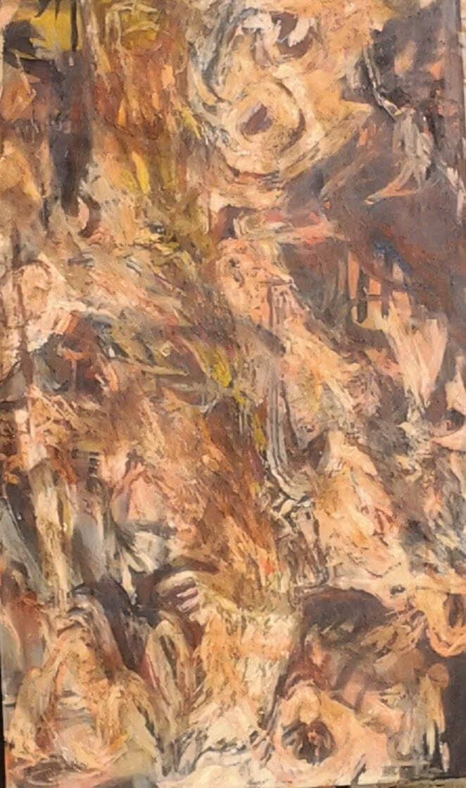 Romeo and Juliet, 1991, 122x190cm